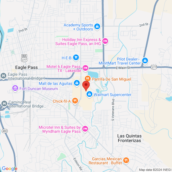 Map of the area